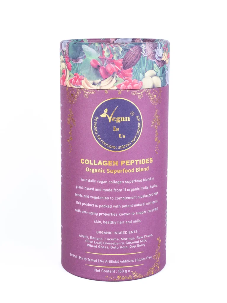 Collagen Peptides Organic Superfood Powder – Plant-based, vegan-friendly protein supplement for glowing skin, healthy joints, and muscle support. Ideal for a balanced lifestyle.