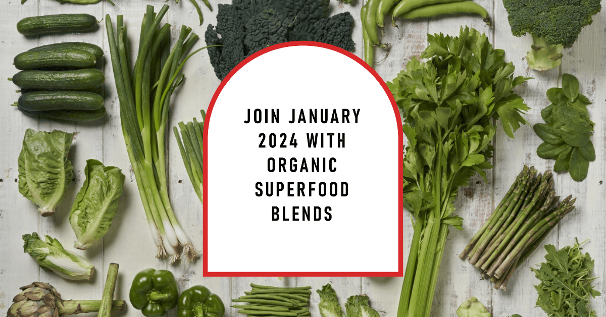 Veganuary 2024 with Vegan Is Us Organic Superfood Blends