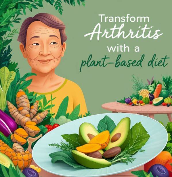 anti-inflammatory vegetables for arthritis on a plate