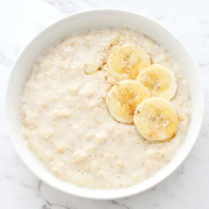 Porridge in a bowl